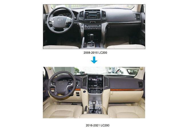 LC200 INTERIOR 2008-2015 UPGRADE2016-2021