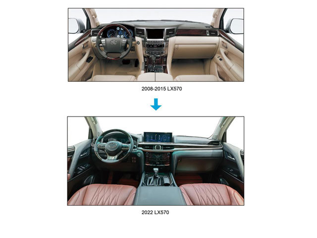 LX570INTERIOR 2008-2015 UPGRADE2022