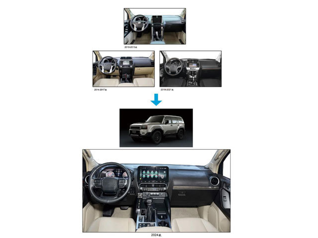2010-2021 LC150INTERIOR KIT UPGRADE TO 2024LC250