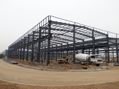 锦润工业园二期目前正在施工建设中