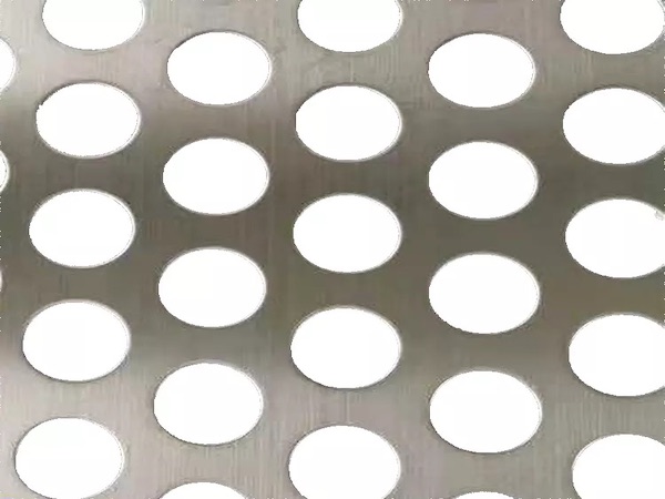 Perforated metal sheet