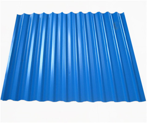 SPCC GI corrugated roofing sheet