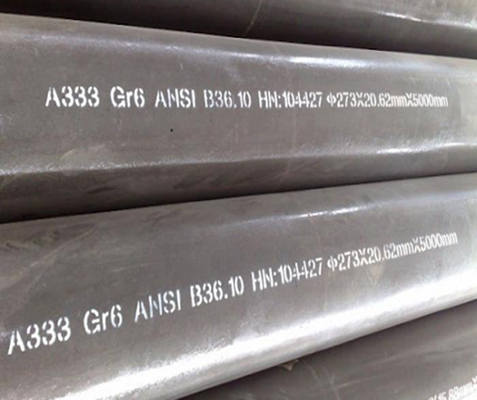 ASTM A333 Gr.6 Low Temperature Seamless Steel Pipe