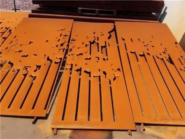 Garden Privacy Art Metal Panels Corten Screen