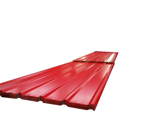 Q235B Corrugation Steel Step Roofing Sheet