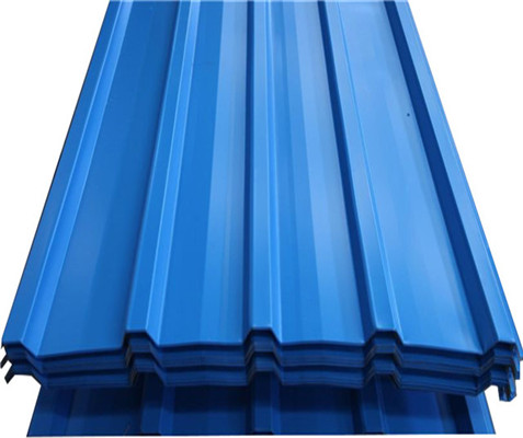 SPCC Color Prepainted Corrugated Metal Steel PPGI Steel Roofing Sheet
