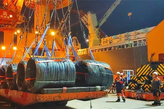 Wire delivery Wire delivery
