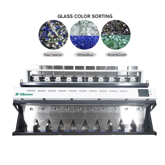 Optical Color Sorter for Plastic PP PVC Silicone ABS PE Recycle Recycling Plastic Separator Machine