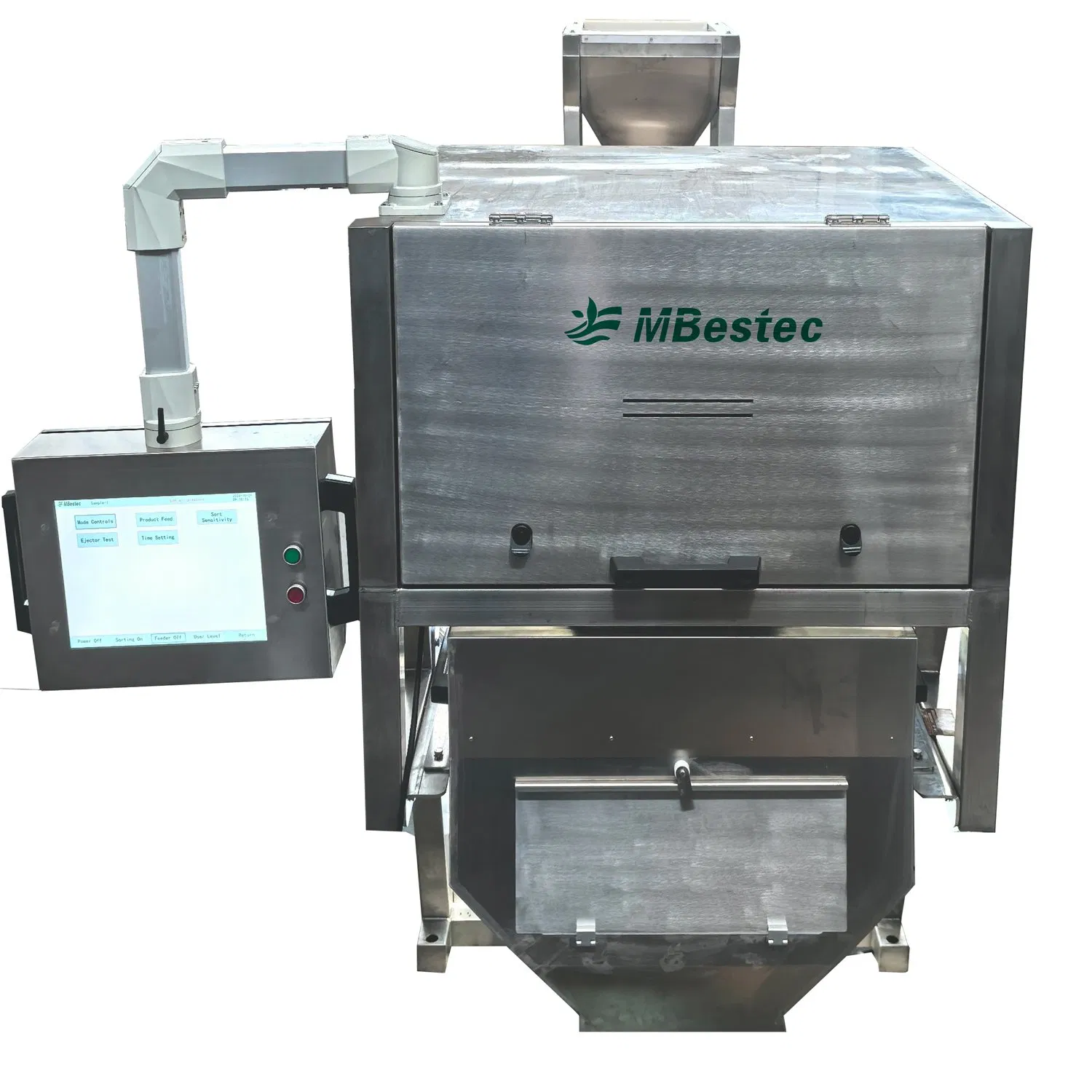 Automatic Industrial Quartz Mineral Glass Plastic Color Sorting Machinery Belt Type Color Sorter
