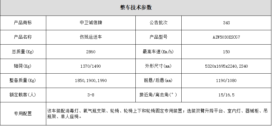 傷殘運送車
