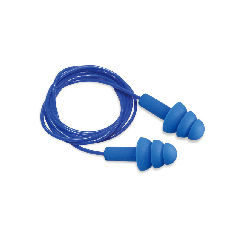 Christmas tree type TPR earplugs with wire: EC-2061C