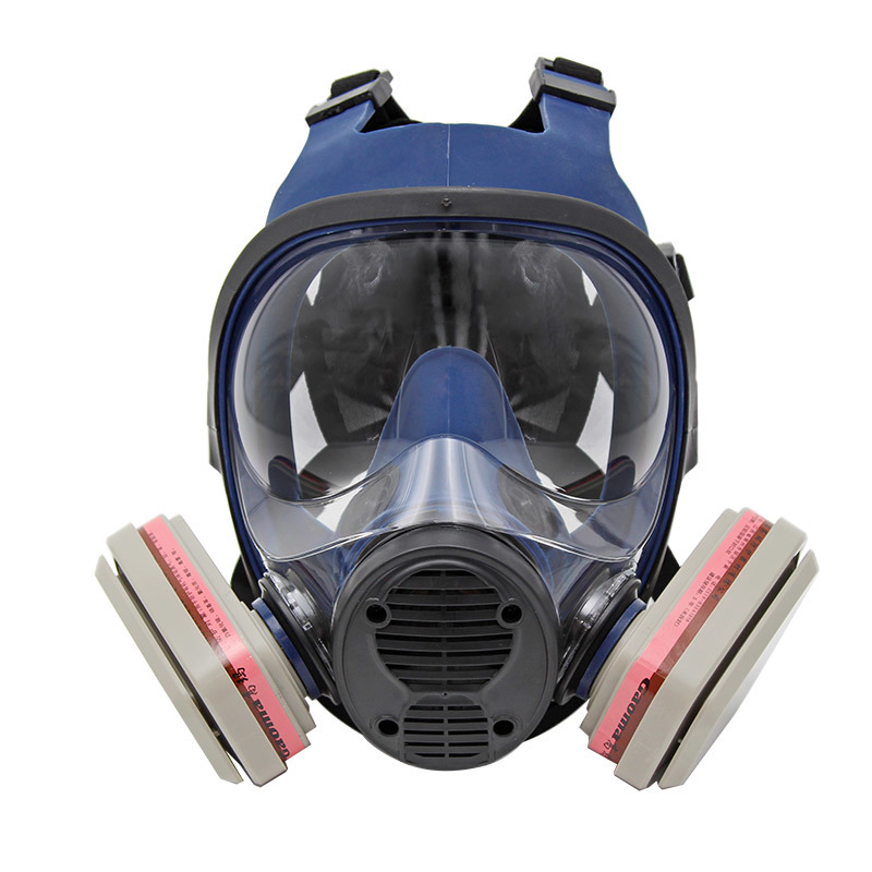 Self-priming filter full face mask 1608-A