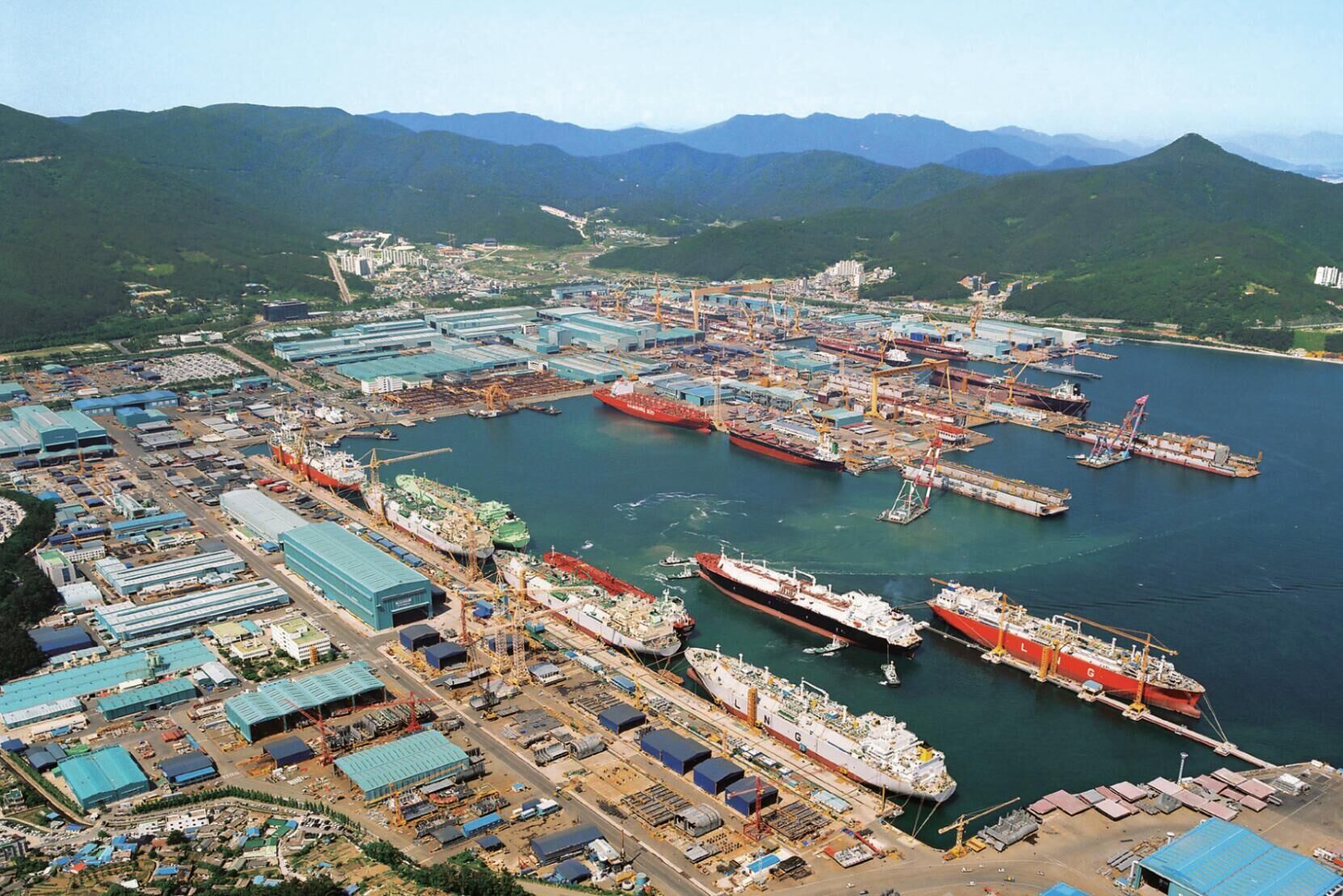 大宇造船廠碼頭填海