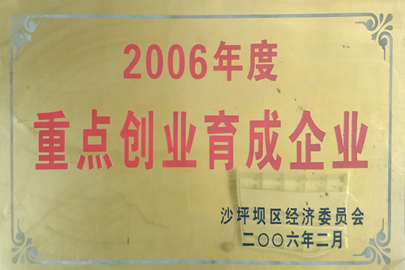 重點創(chuàng)業(yè)育成企業(yè)
