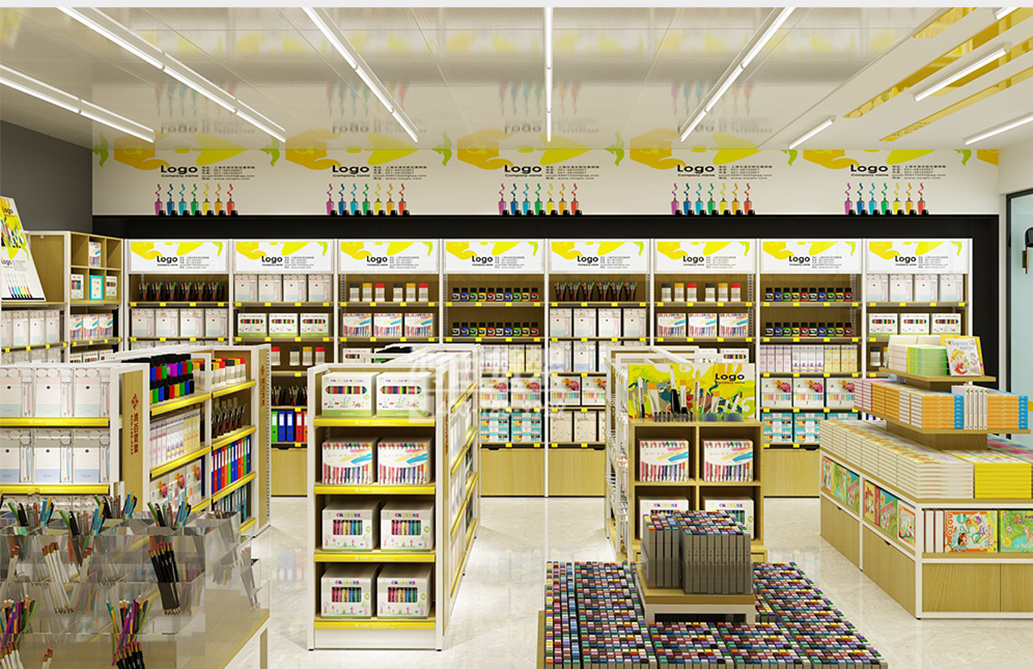 文具店货架案例