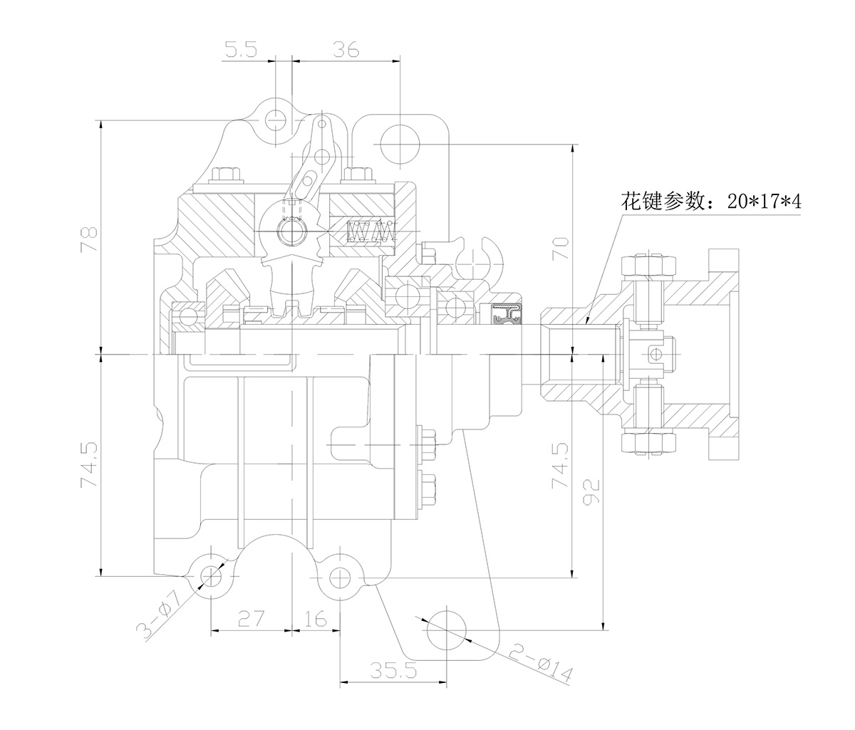 300-4倒檔器