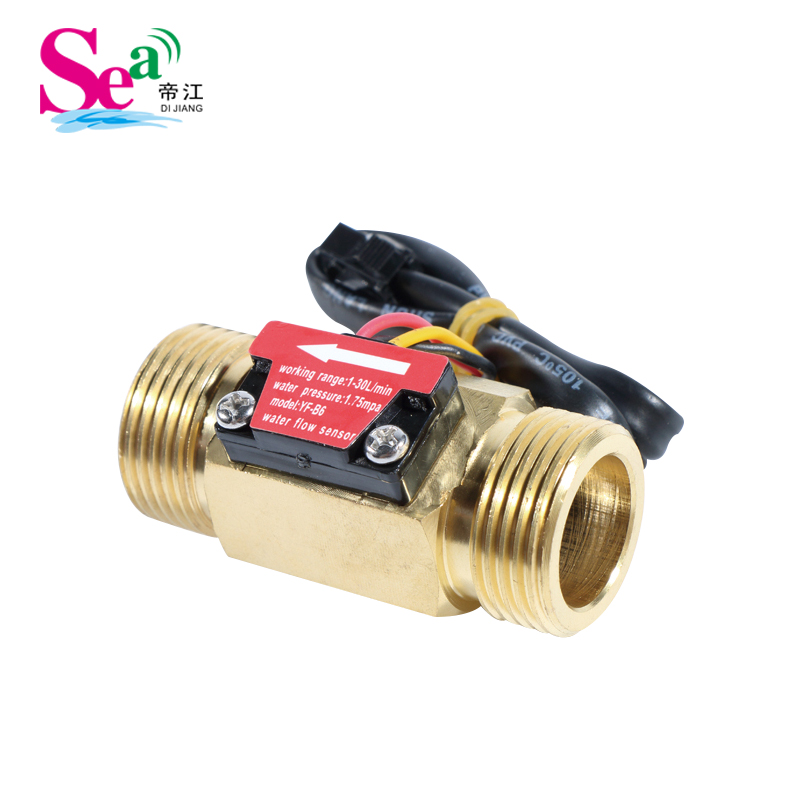 Brass Copper Flow Sensor Yf B6 Foshan Shunde Zhongjiang Energy Saving