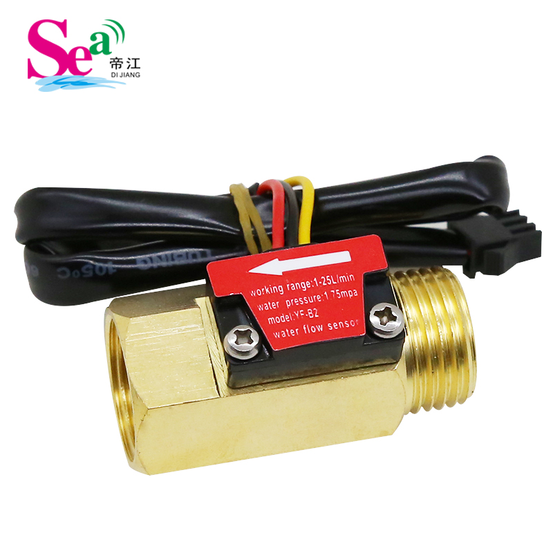 Brass Copper Flow Sensor Yf B2 Foshan Shunde Zhongjiang Energy Saving