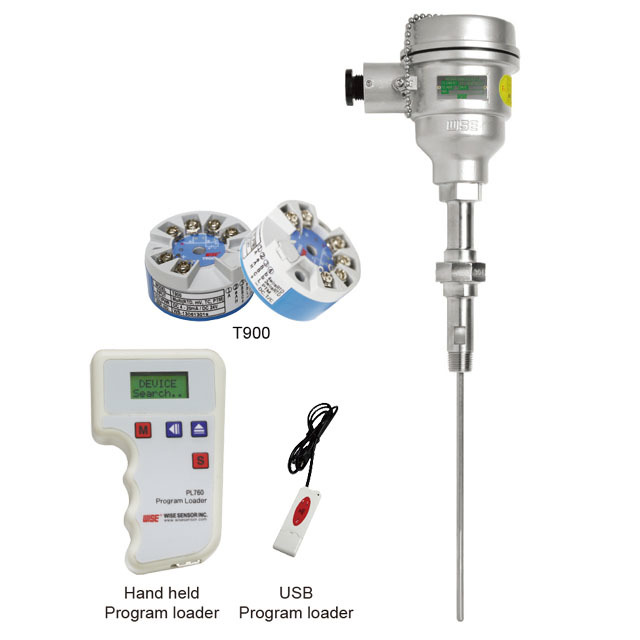 Head mounting type multi temperature transmitter_R911 (with T900)