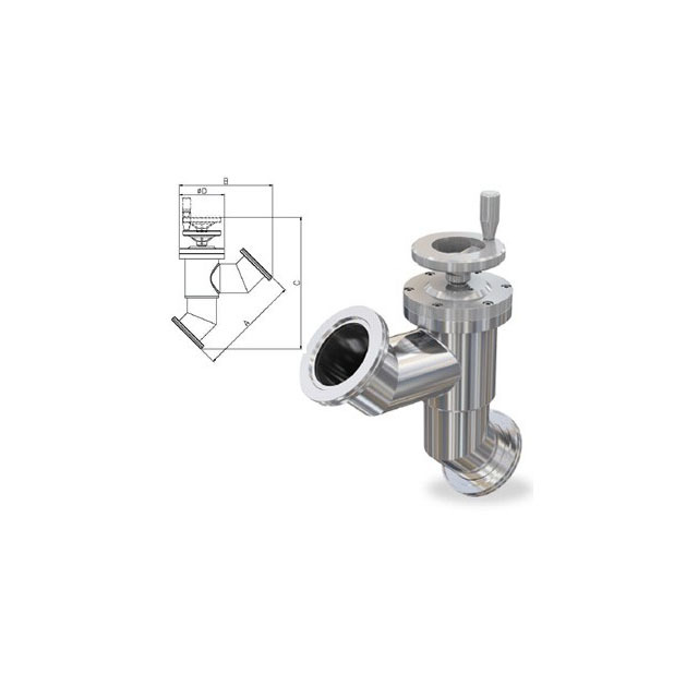 Manual ISO-K Inline valve