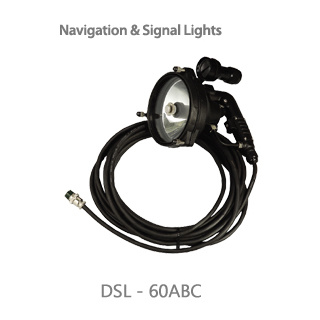 portable daylight signalling lamp dsl-60abc