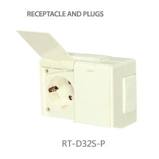 RECEPTACLE/DIN Type/RT-D32S-P