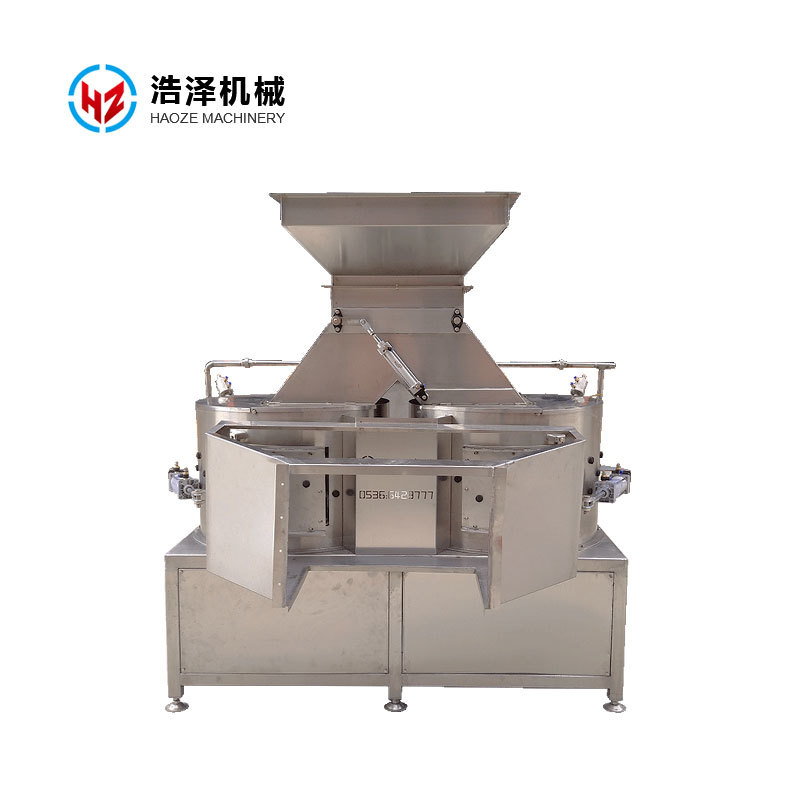 Double-tube full-automatic claw peeling machine