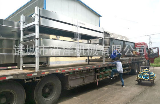 Shandong duck killing assembly line customers