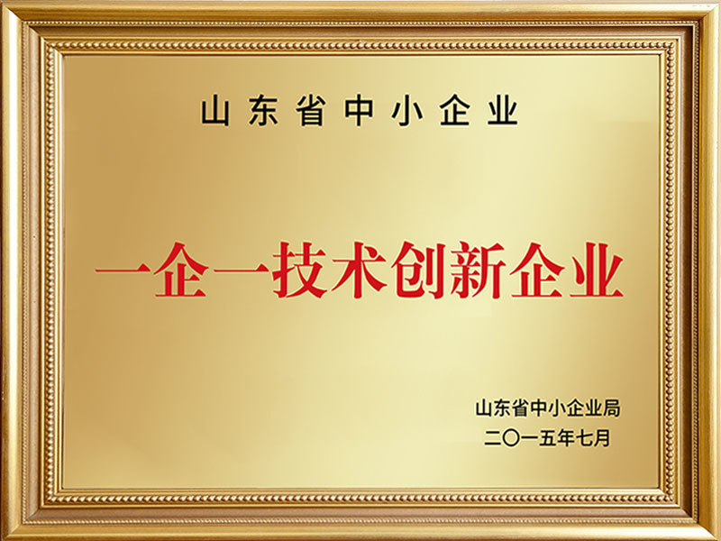 山东省一企一技创新企业