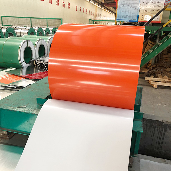 Color coated aluminum coil