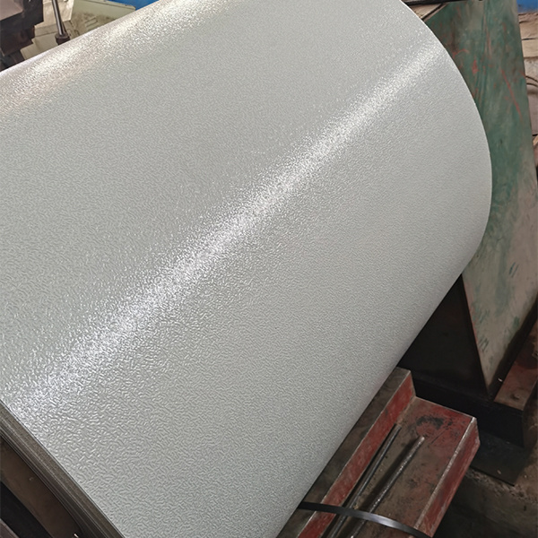 Orange peel aluminum coil