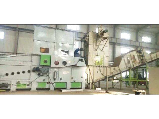 waste paper cardboard recycling production line