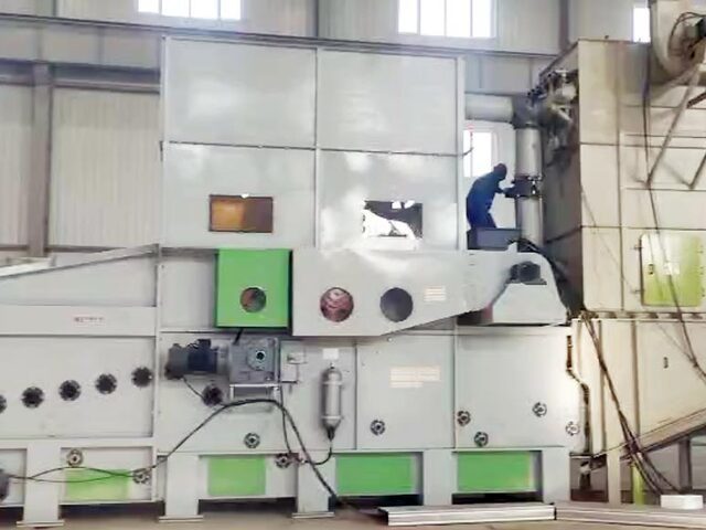 waste paper cardboard recycling production line