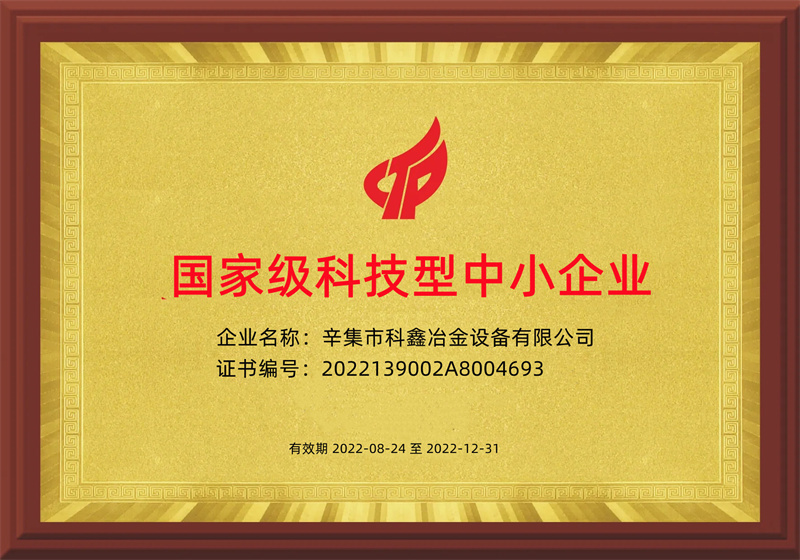 国家级科技型中小企业