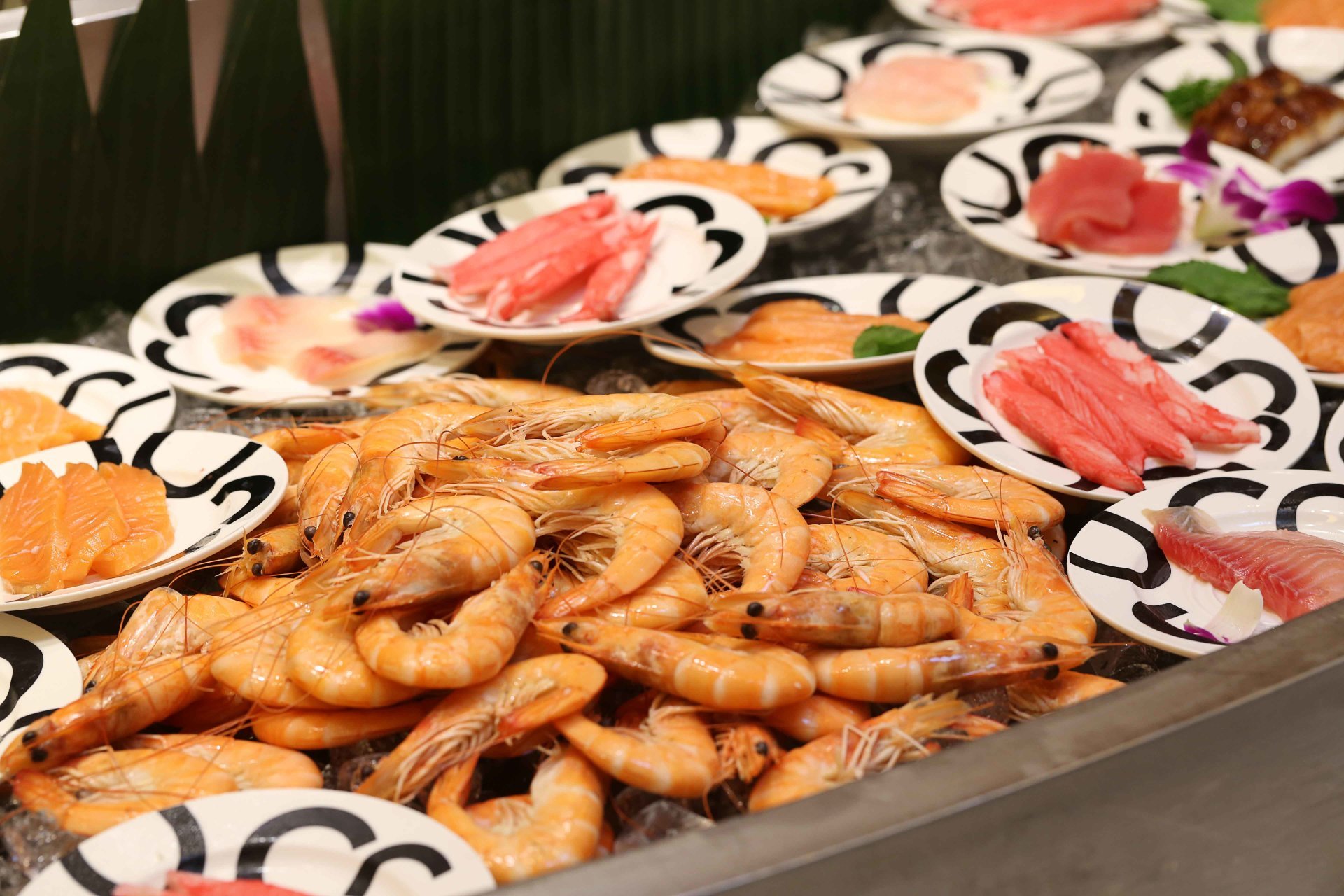 Prawns、crabs & fresh seafood available here!