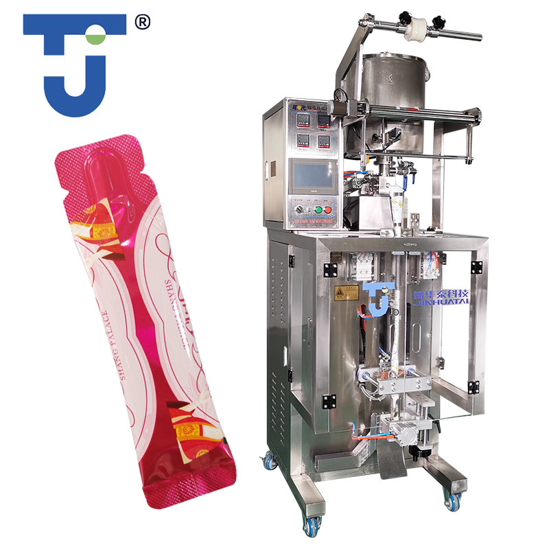 DF-50BYC back seal pneumatic clamping and pulling liquid packaging machine