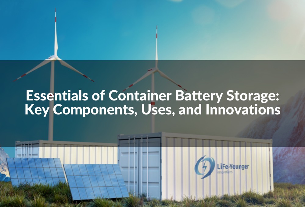 container battery storage