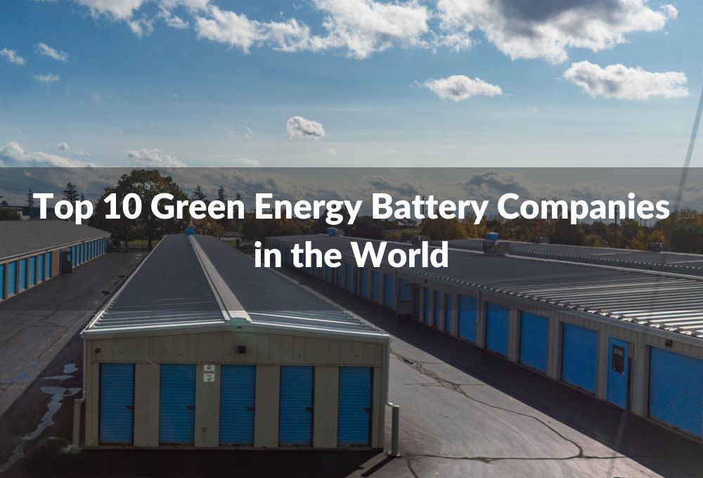 green energy battery companies