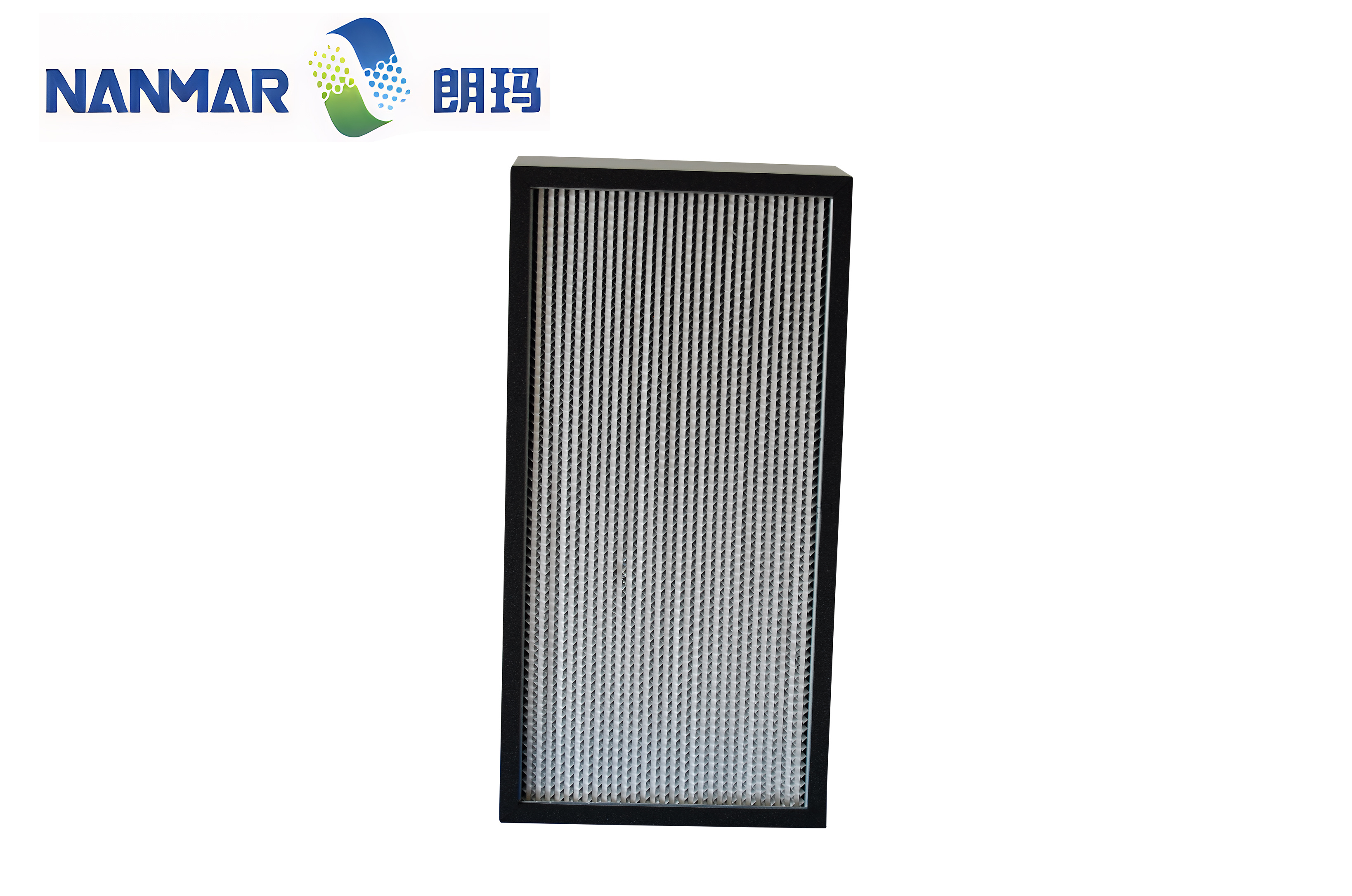 High efficiency air filter with partition, support customization