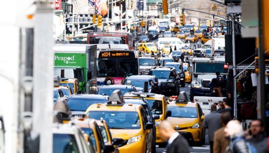 纽约市政府宣布将征收交通拥堵费