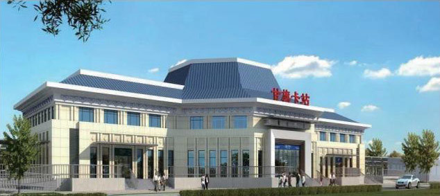 内蒙古甘旗卡火车站
