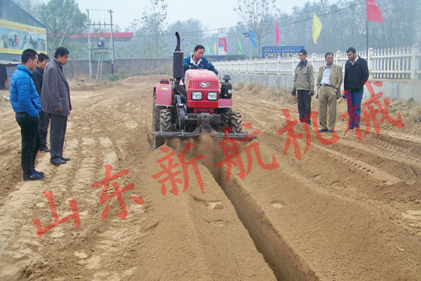 Effect Picture of Trenching Machine