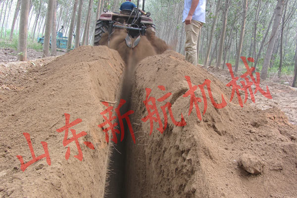 Effect Picture of Trenching Machine