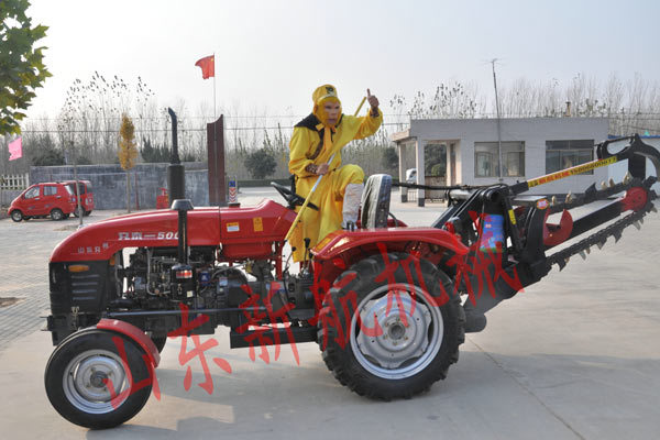 Tractor Trenching Machine