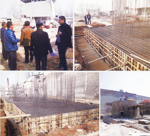 Laiwu 400T environmental protection and energy-saving lime kiln Laiwu 400T environmental protection and energy-saving lime kiln