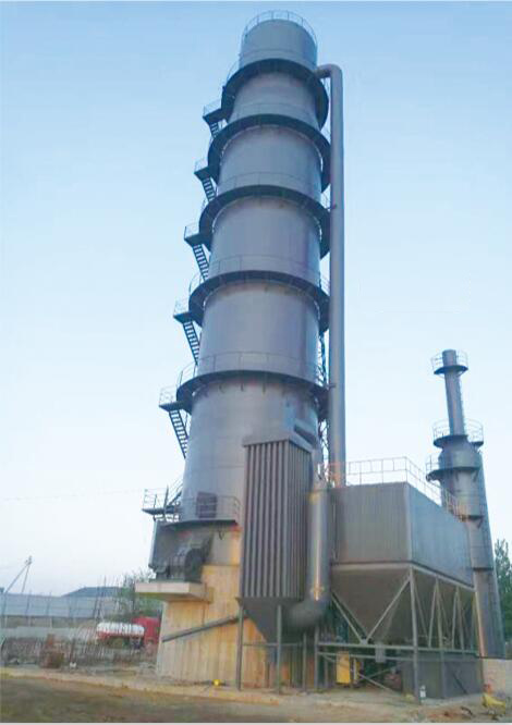 Henan Junxian 400T energy-saving and environmentally friendly lime kiln