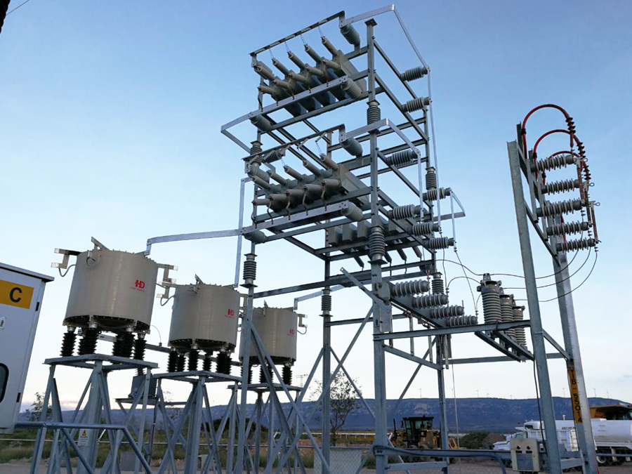 35kV damping reactor at Mexico substation