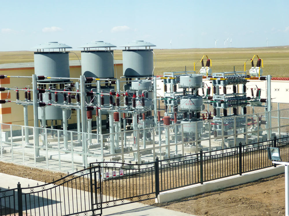 35kV TCR reactor at a wind power plant (China)