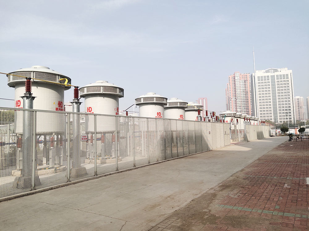 Shunt reactor running in State Grid Tianjin Jin'ao 220kV substation