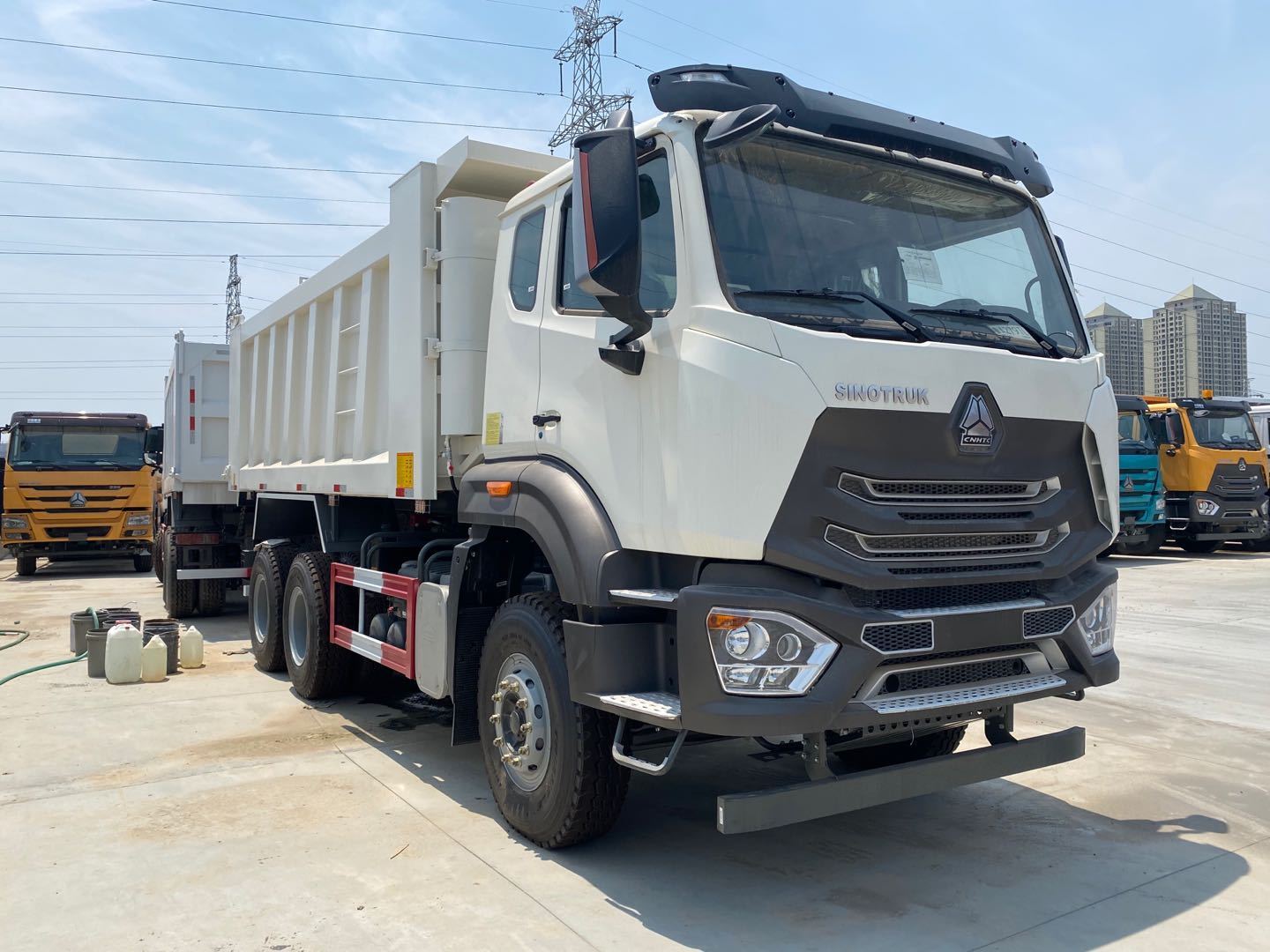 Hohan brand 20 tons truck 10 wheels tipper truck 